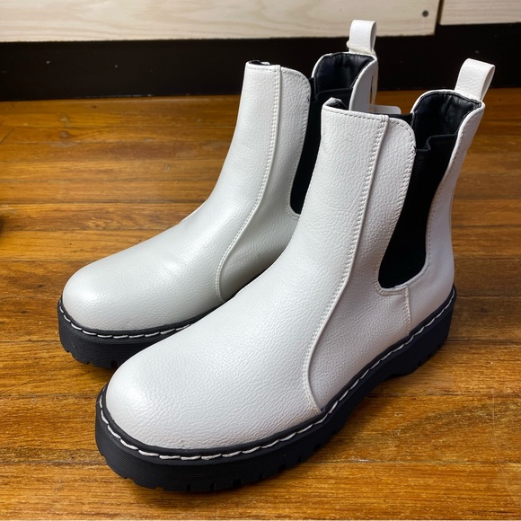 Sincerely Jules Platform Hippie Boots SZ 8 - Picture 2 of 14